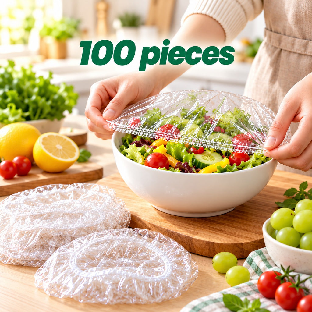 100PCS Disposable Stretch Food Covers